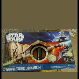 Star Wars Clone Wars Grievous Spinning Lightsaber